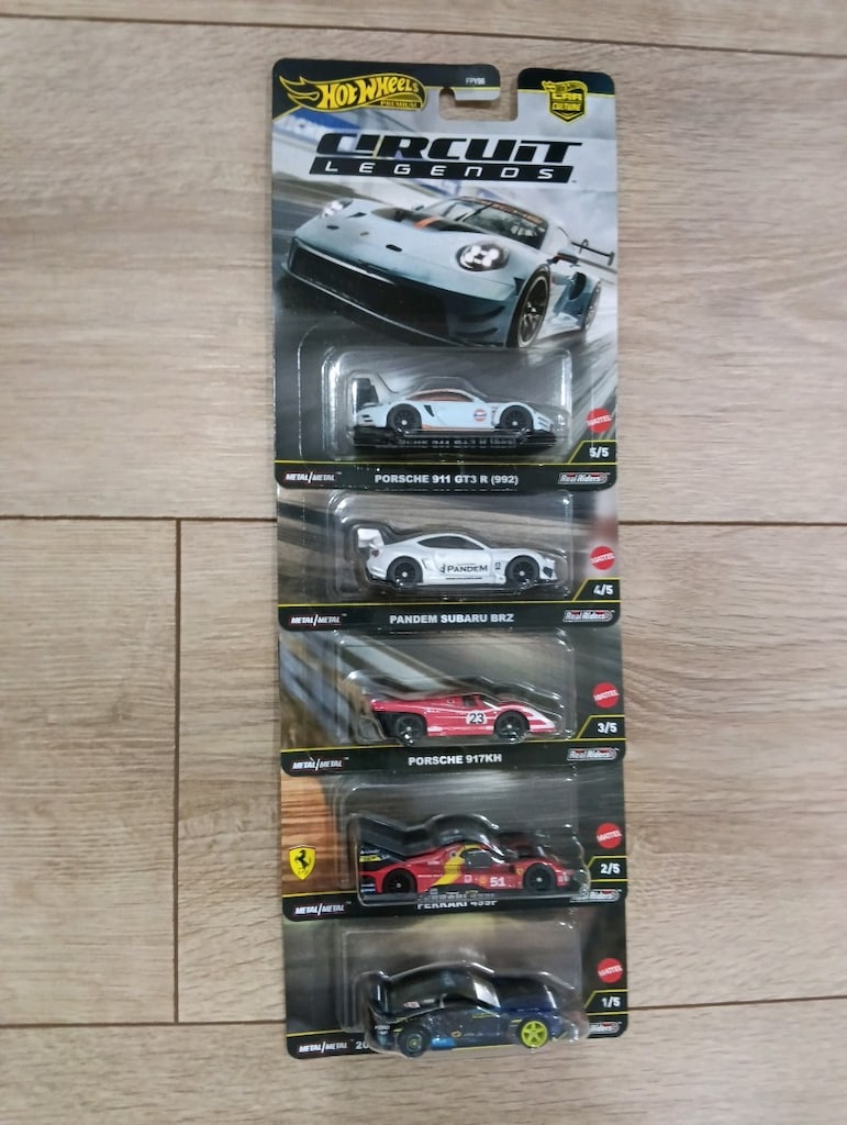 HOTWHEELS CIRCUİT LEGENDS 5 Lİ PREMİUM SET - 2