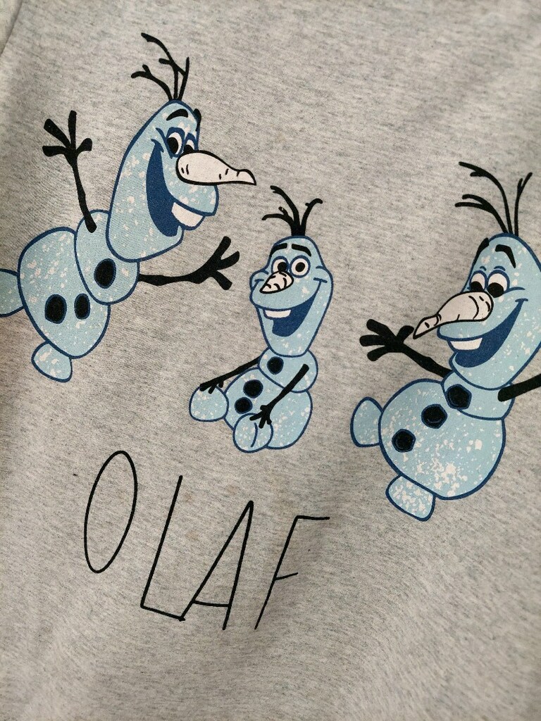 OLAF baskılı Oversize kadın tshirt - 2