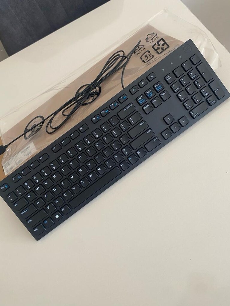 Dell KB216 Multimedia Türkçe (QWERTY) Kablolu Klavye Siyah sıfır kutu - 2