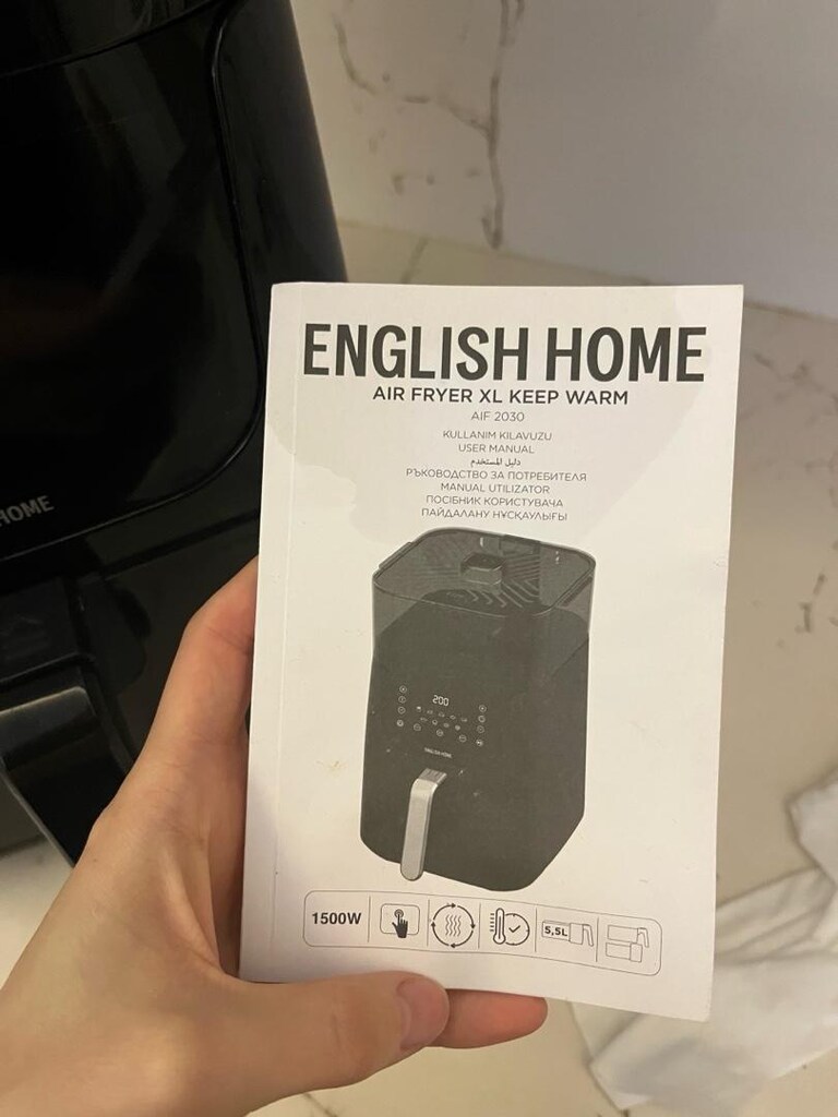 sıfır english home airfryer - 8