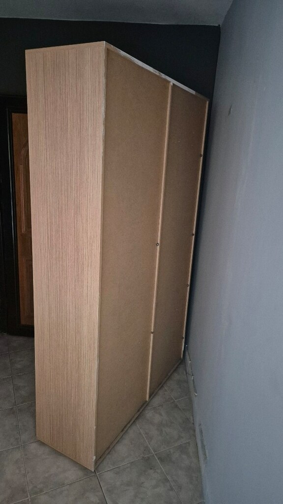 portmanto kapaklı raflı aynalı dolap ikia marka - 8