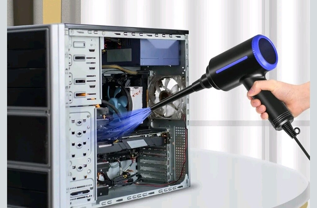Elektrikli toz üfleyici Bilgisayar kasa temizliği vs - 4