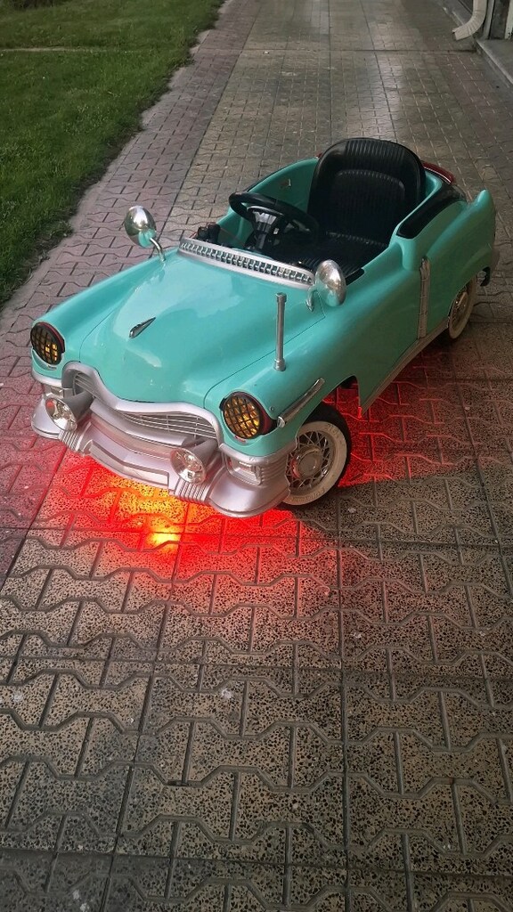 akülü araba nostalji - 2