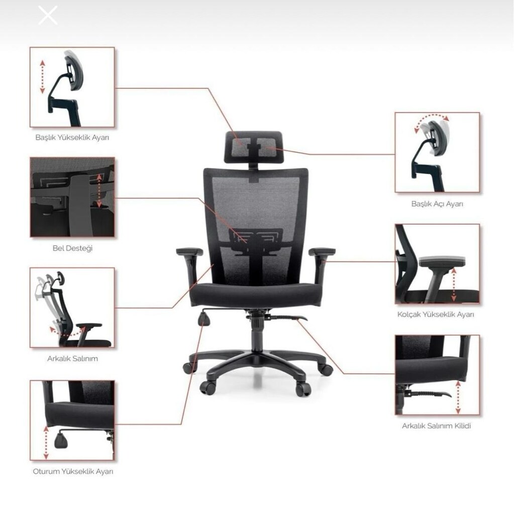 Ergonomik Ofis Koltuğu - 2