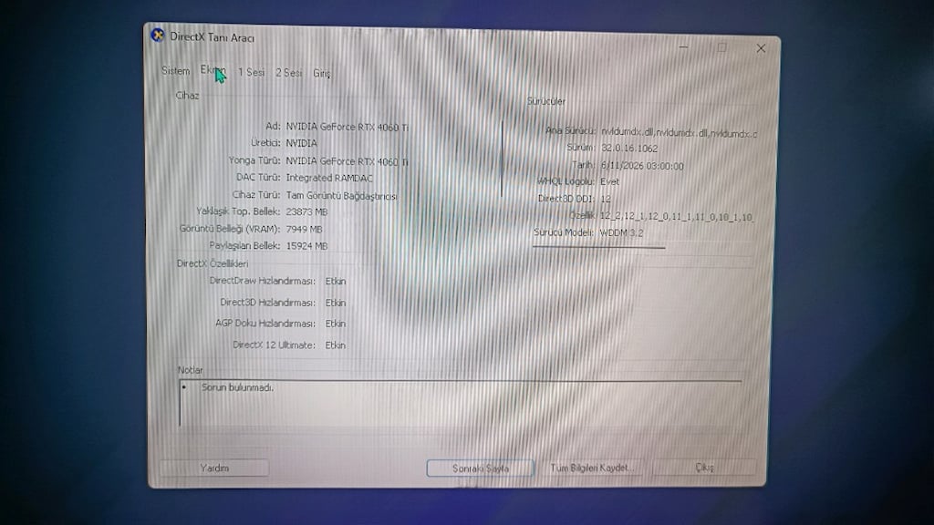 Ryzen 7 7800X3D + RTX 4060 Ti zotac DDR5 | Hazır Oyun Bilgisayarı