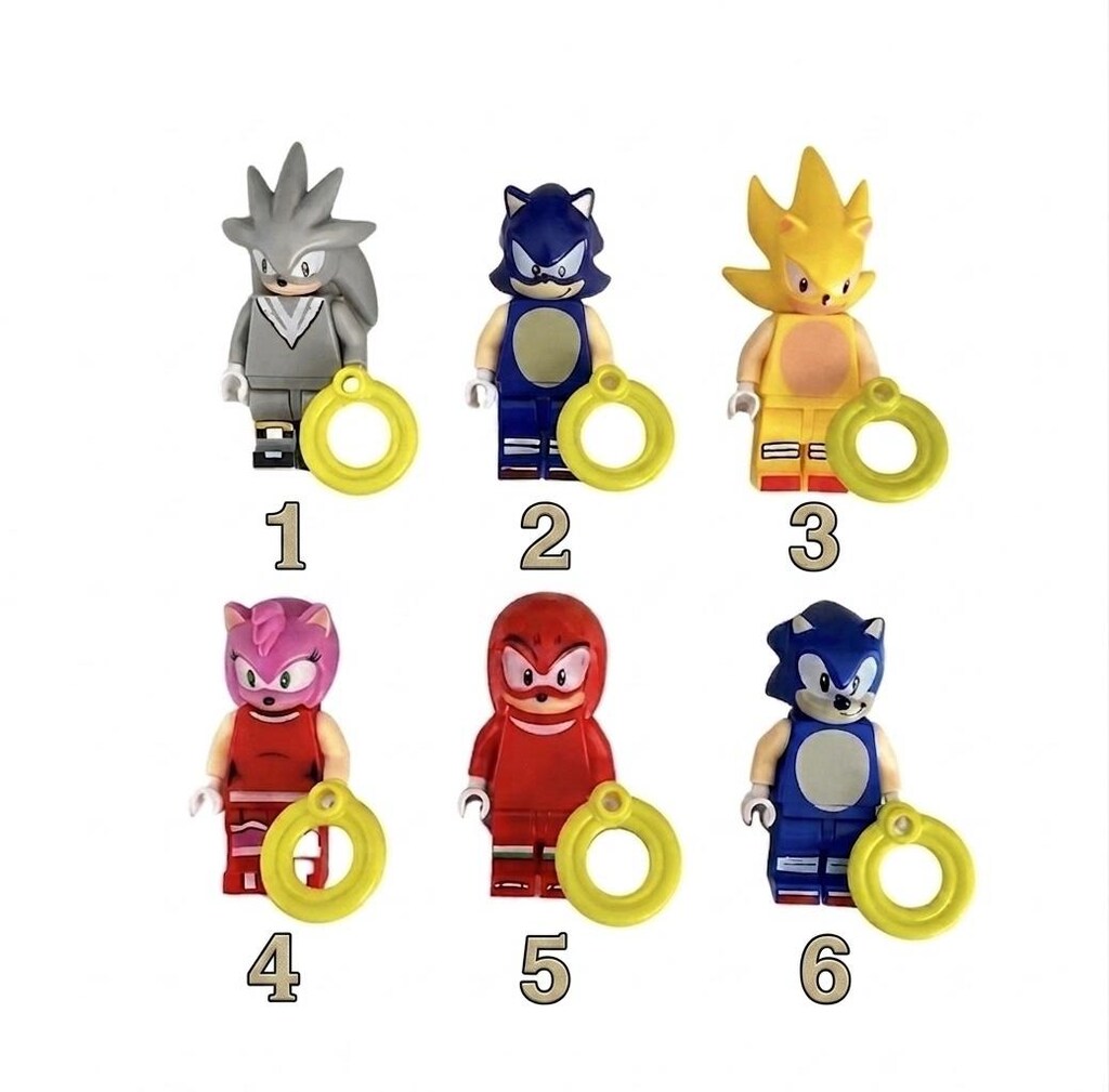 Lego kirpi sonic ve arkadaşları minifigürleri - 5