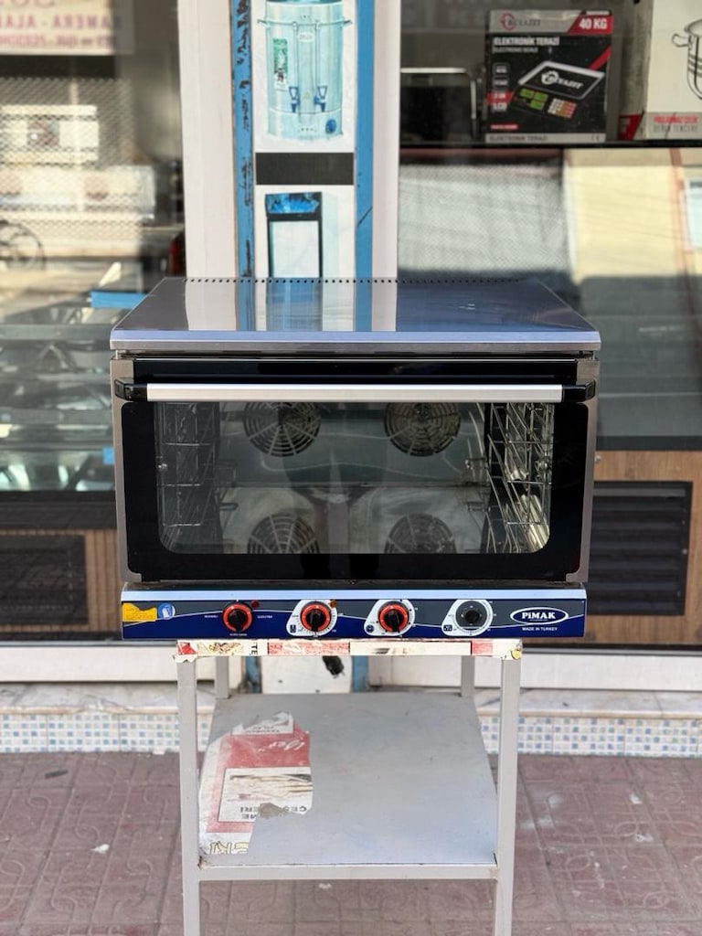 endüstriyel fırın 4 tepsili konveksiyonel fırın buharlı fırın - 11