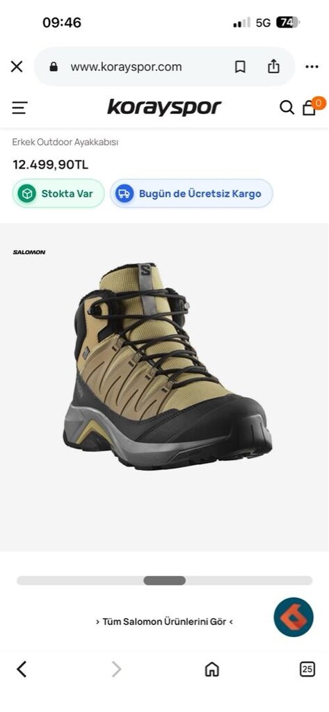 Salomon waterprof bot - 2