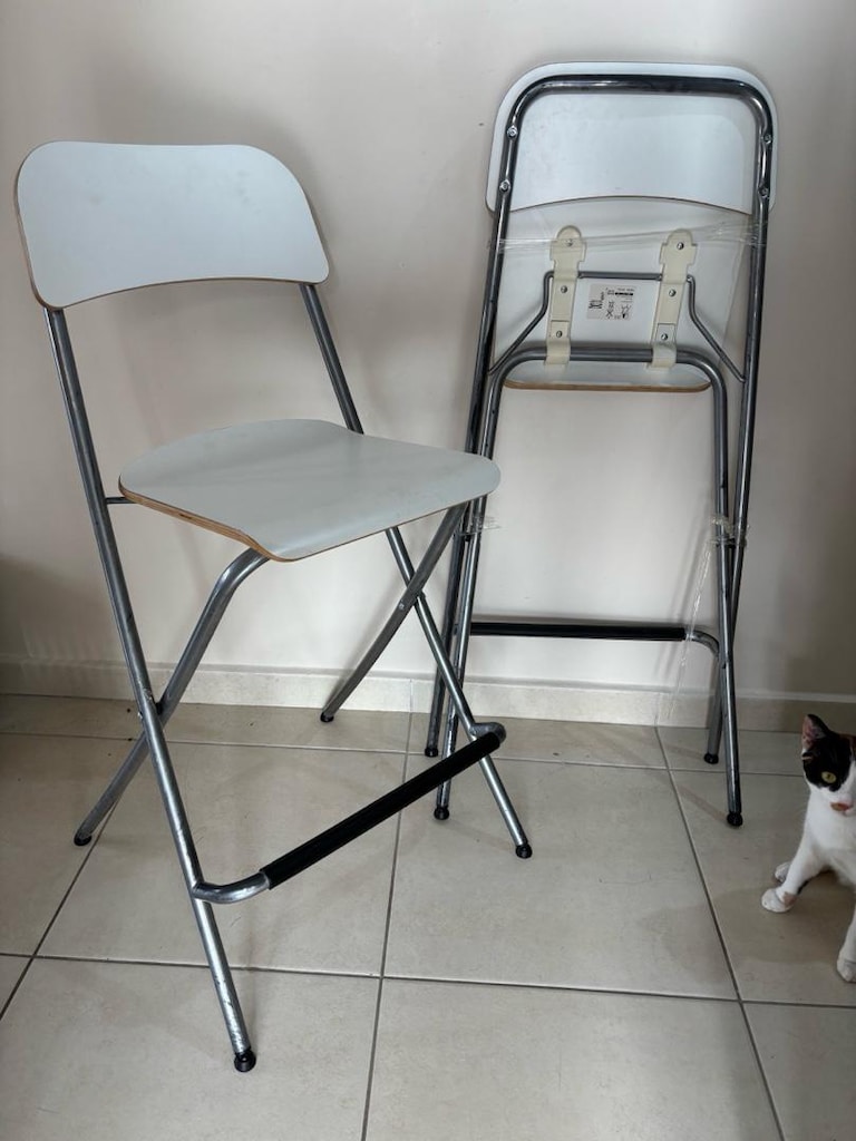 IKEA Franklin Katlanabilir Bar Sandalyesi / Taburesi (2 Adet) - 2