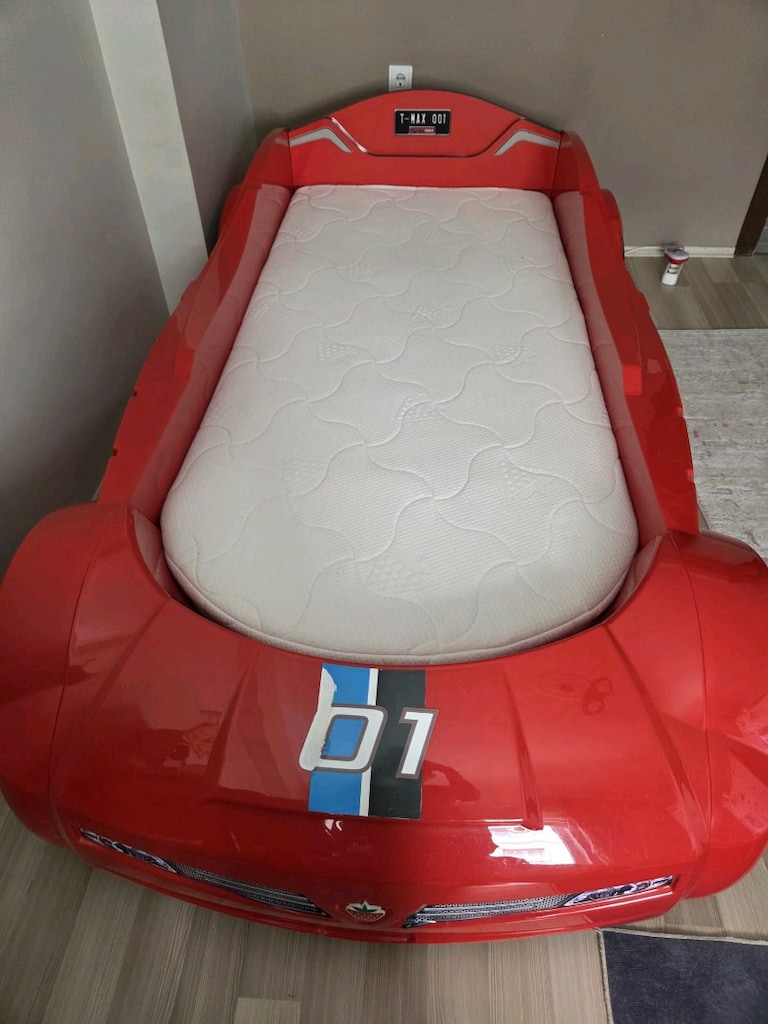 çilek arabalı yatak - 3