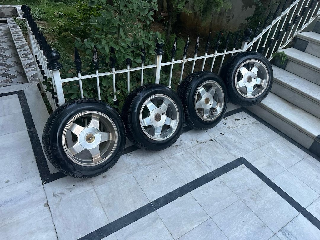 Spor DRB Çelikjant lastik takımı 3.Riken lastik 1.Adet Milestone 5x100