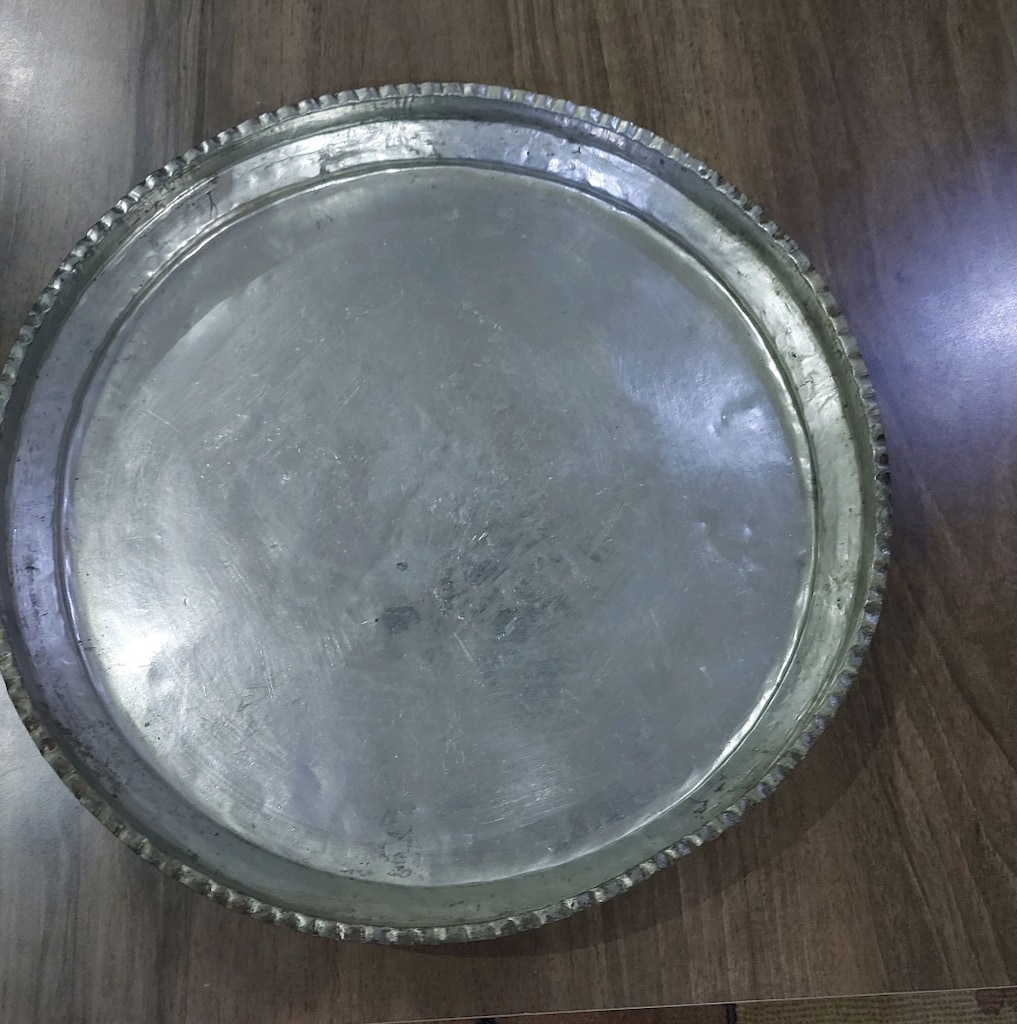 bakır tepsi 42 santim çaplı - 4
