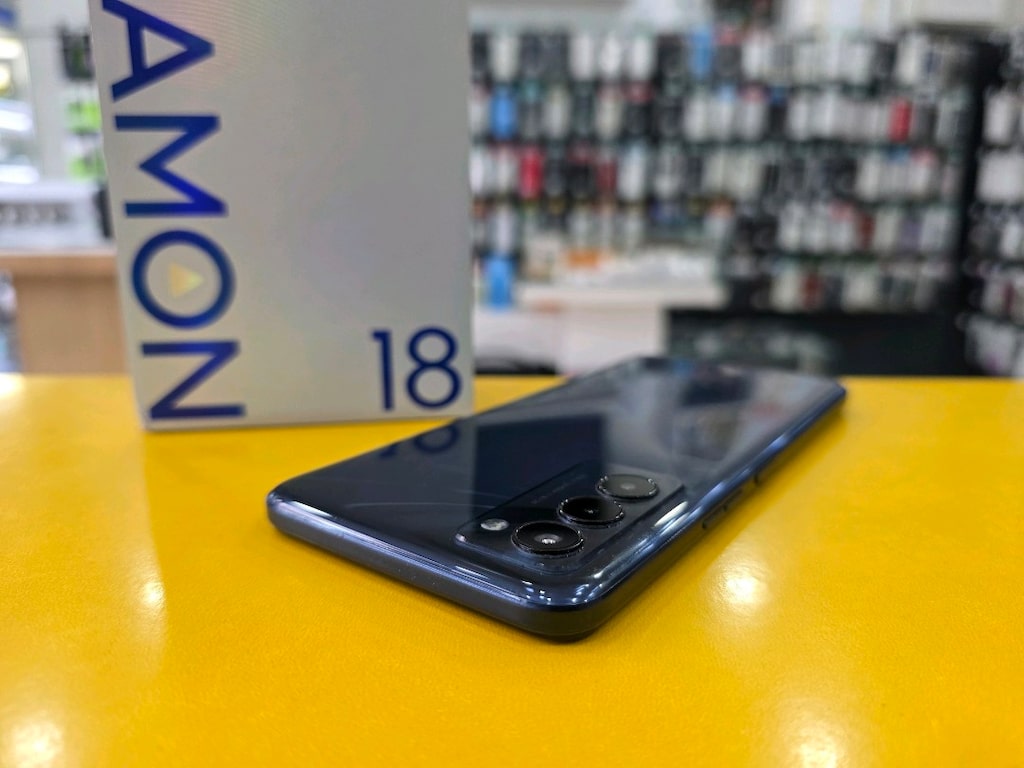 Tecno Camon 18, 128GB 6GB Ram. Hatasız. Siyah Renk. NFC'li - 3