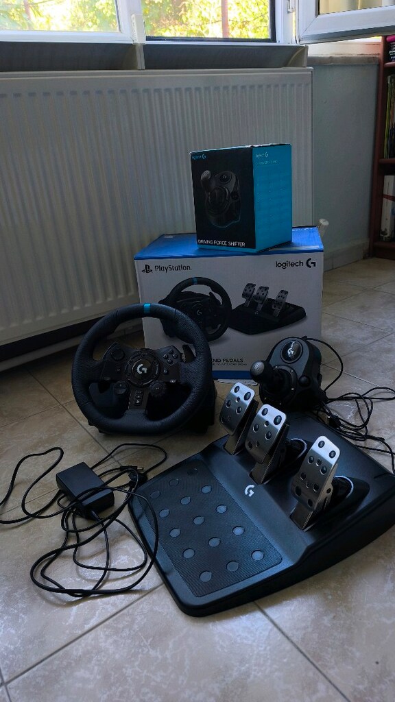 YENİ SÜRÜM LOGITECH G923 FORCE FEEDBACK+SHIFTER GARANTİLİ - 10