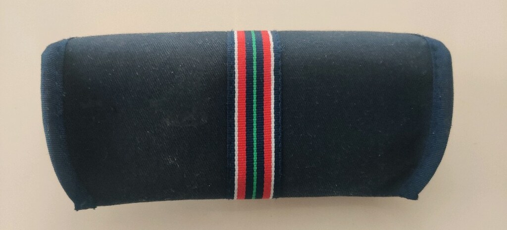 Orijinal Tommy Hilfiger Gözlük / Güneş Gözlüğü Kılıfı Mavi / Çizgili - 2