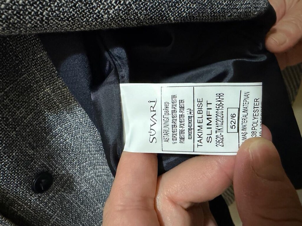 Süvari Gri Desenli Blazer Ceket Yelekli Takım - 7