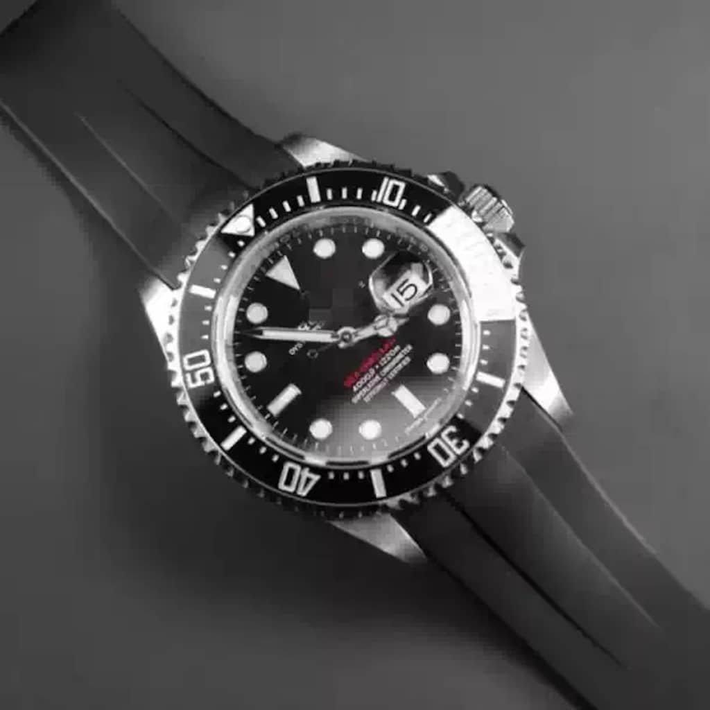 Rolex Rubber B Kordon Swiss made - 8