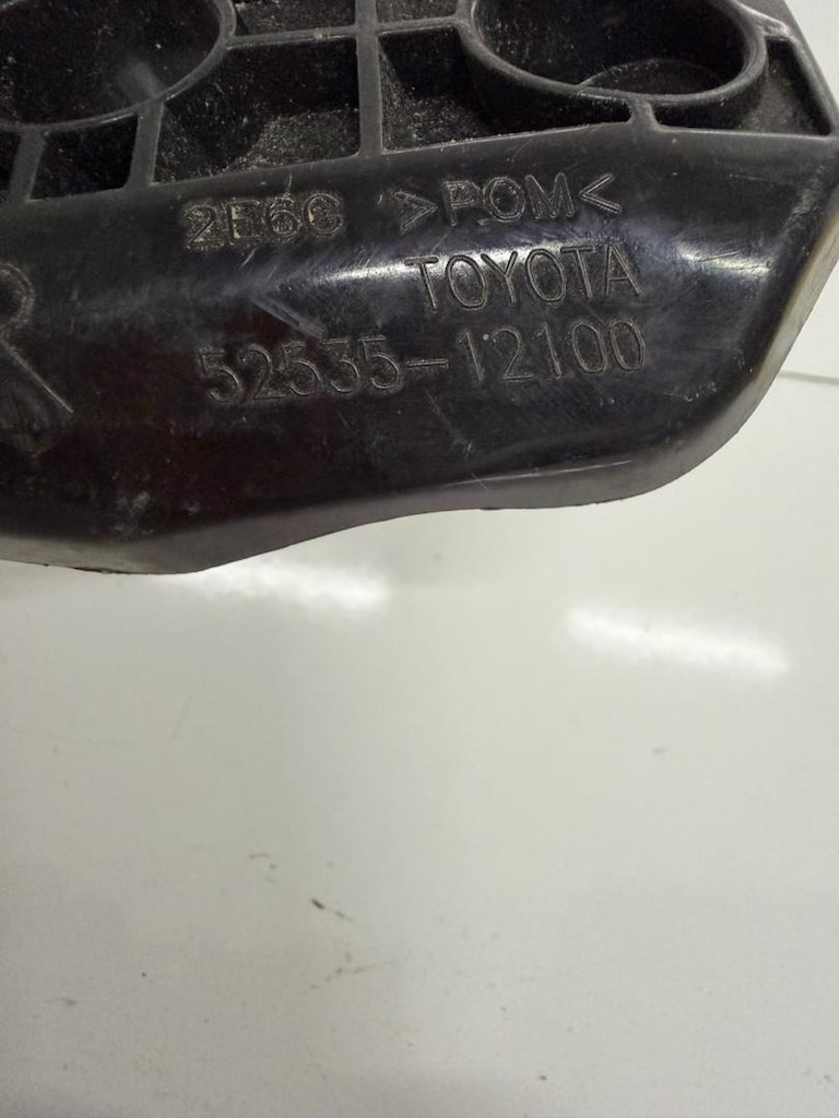 Toyota Yaris sağ ön tampon braketi 07-12 sıfır orjinal 52535121100 - 4