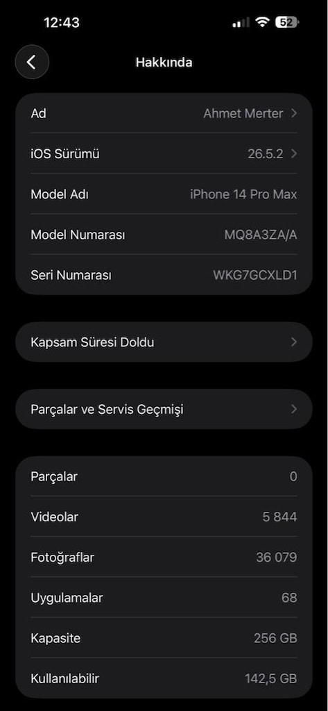 TEMİZ IPHONE 14 PRO MAX - 2