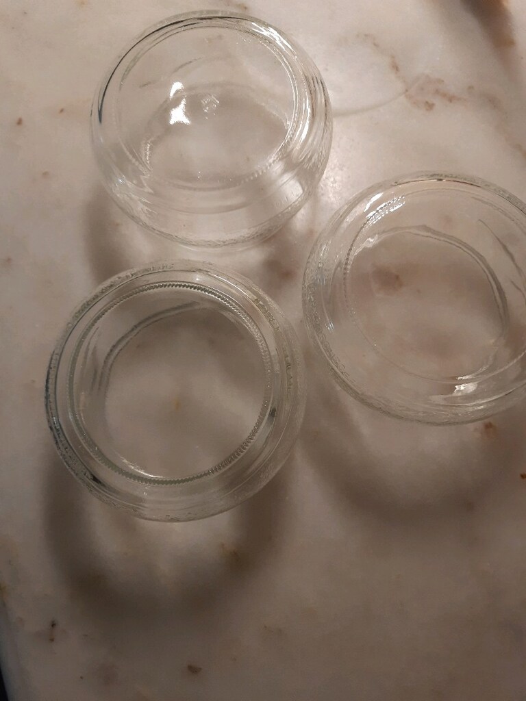 TESLİM:AKÇAY ADET FİYAT:50.TL 3 ADET CAM KAPALI KASE ÇAP:15 YÜK:8CM - 5