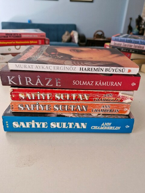 Osmanlı sarayında harem temalı 5 kitap.