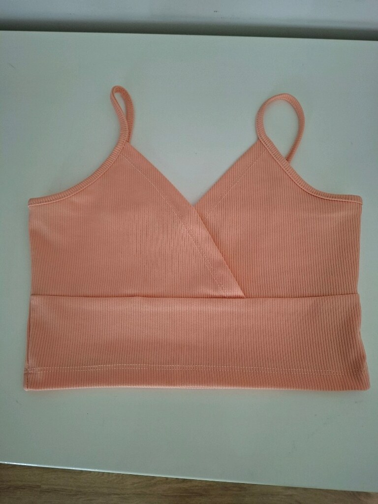 Mixray S Beden Kruvaze Crop Top/Büstiyer - 4