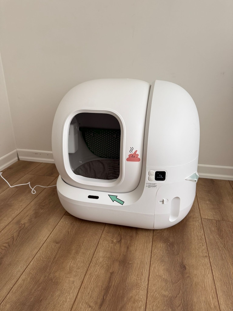 Çok az kullanılmış Petkit max 2 akıllı kedi tuvaleti