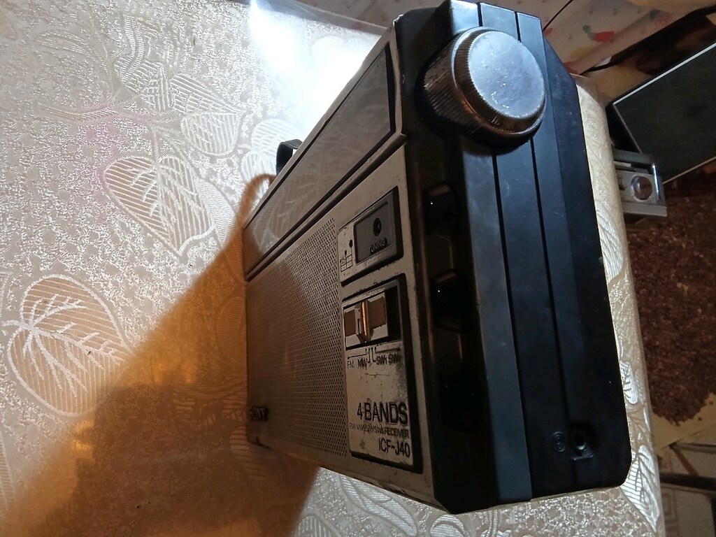Sony marka vintage el radyosu - 3
