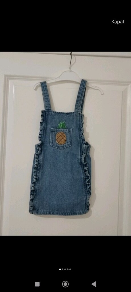 koton jean slopet elbise