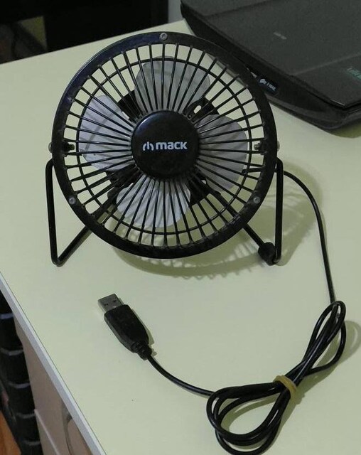 Mack Mcf-14Bk Usb Metal Fan - Metal