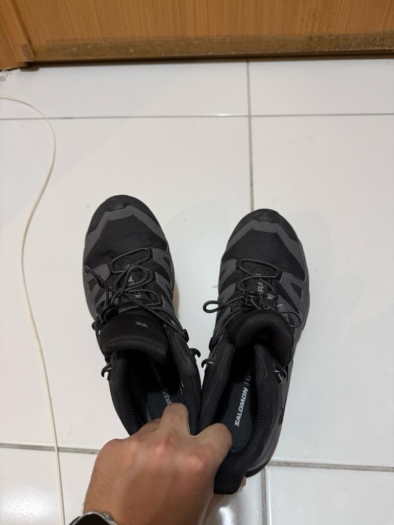 Salomon X Ultra 4 Mid Gore-Tex Su Geçirmez Siyah Erkek Outdoor Bot 42 - 9