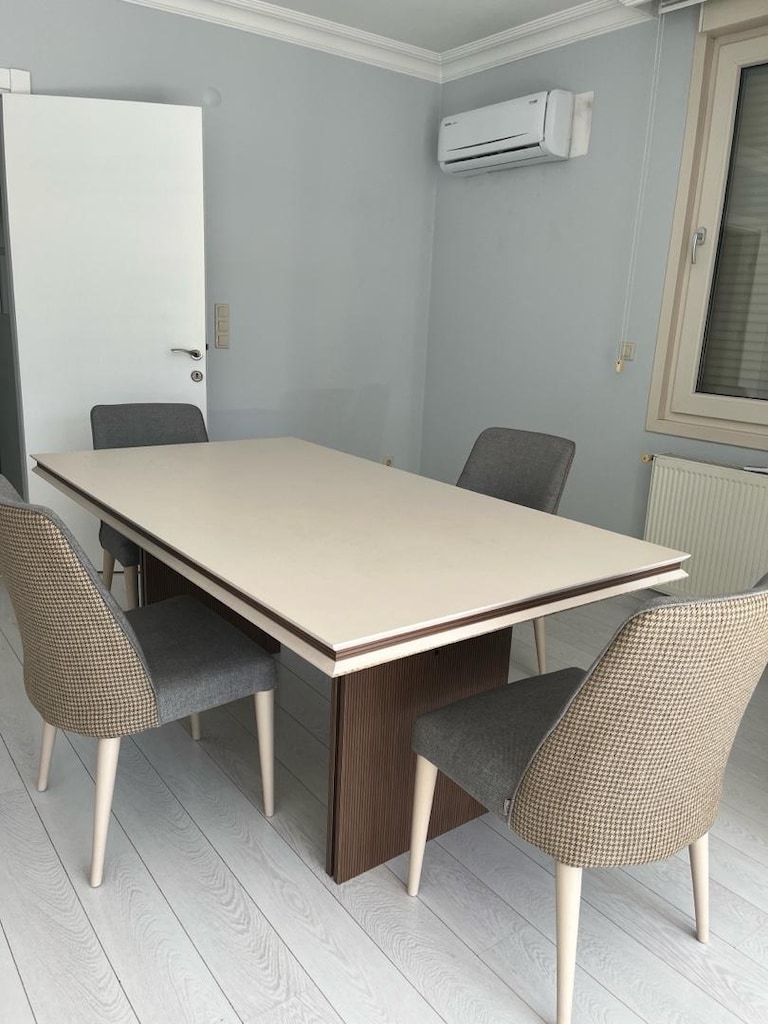 modalife linen 6 sandalye 1 sabit 180x100cm yemek masası 6 kişilik - 2