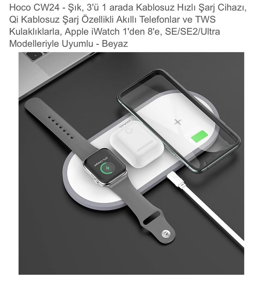 hoco KABLOSUZ wireless charger - 3