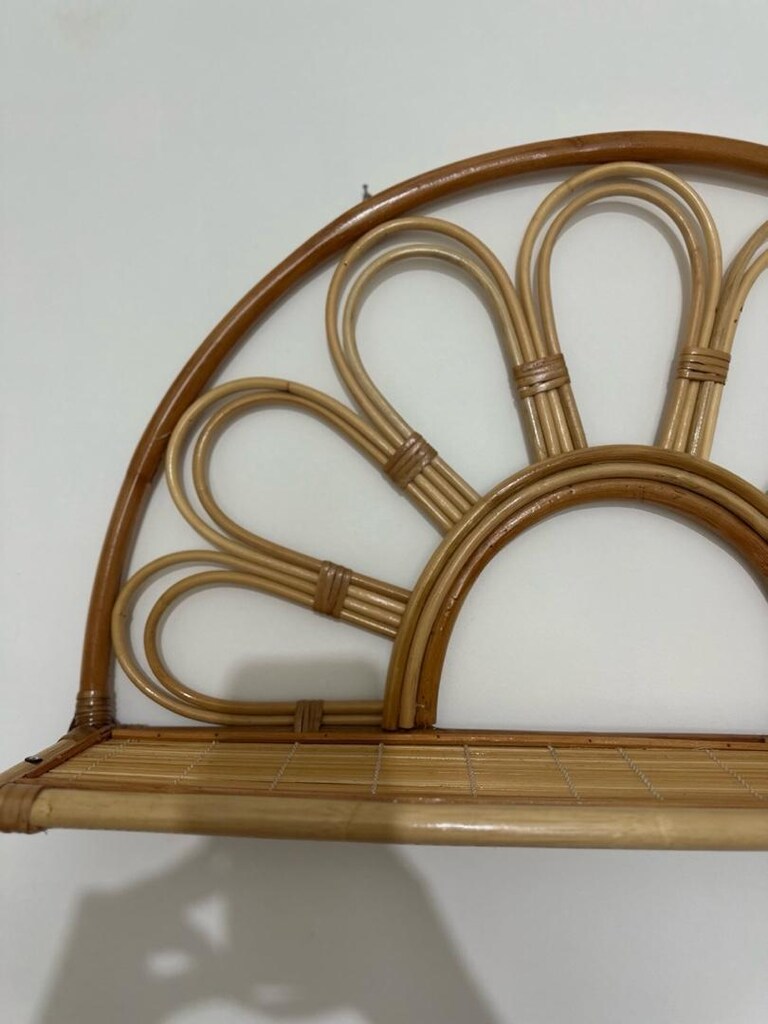 Bambu Duvar Rafı Mylamp - 4