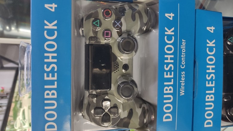 PS4 joystick oyun kolu sıfır ürün çift motorlu - 3