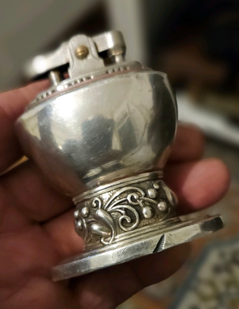 antika Koleksiyonluk ronson masa çakmağı made ın england. - 2