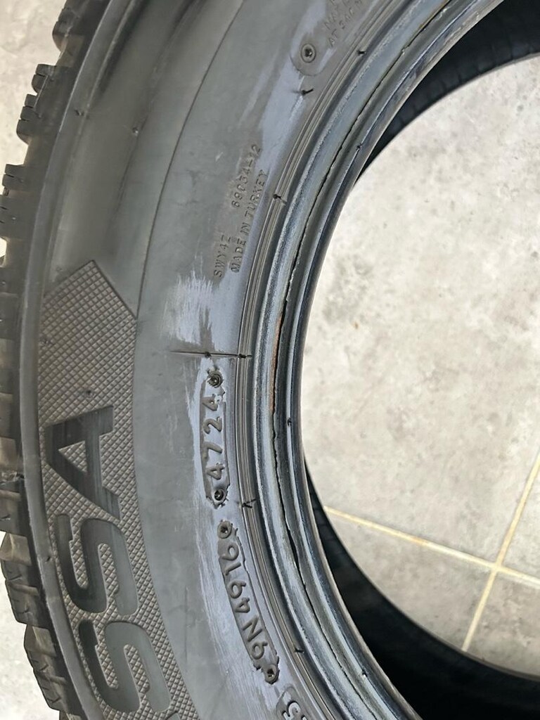 lassa snowways 4 (2lastik çok iyi -2 lastik arkalık)