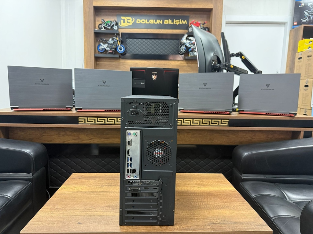 PowerBoost Kasa AMD Ryzen 5 1600 8GB RAM 240GB+240GB SSD Bilgisayar - 5