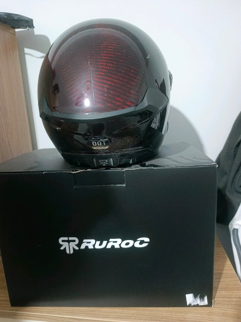 Ruroc karbonfiber kask Atls 4.0 - 5