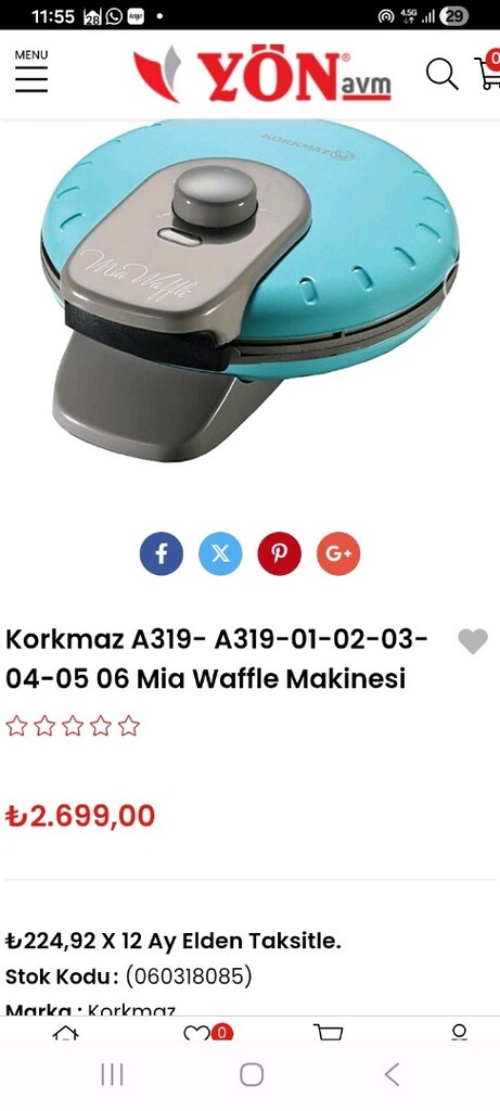 WAFFLE MAKİNESİ - 2