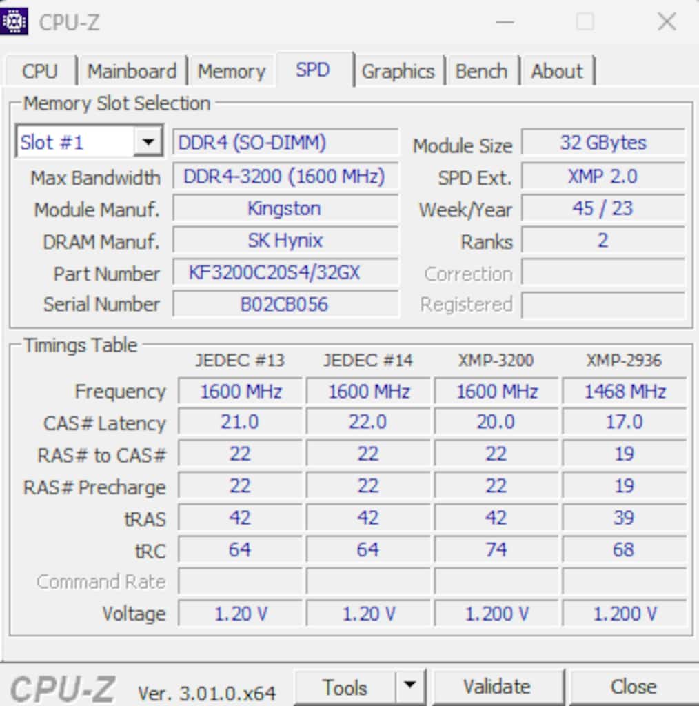 Kingston Fury Impact 64GB (2x32GB) DDR4 3200MHz Laptop RAM - 2
