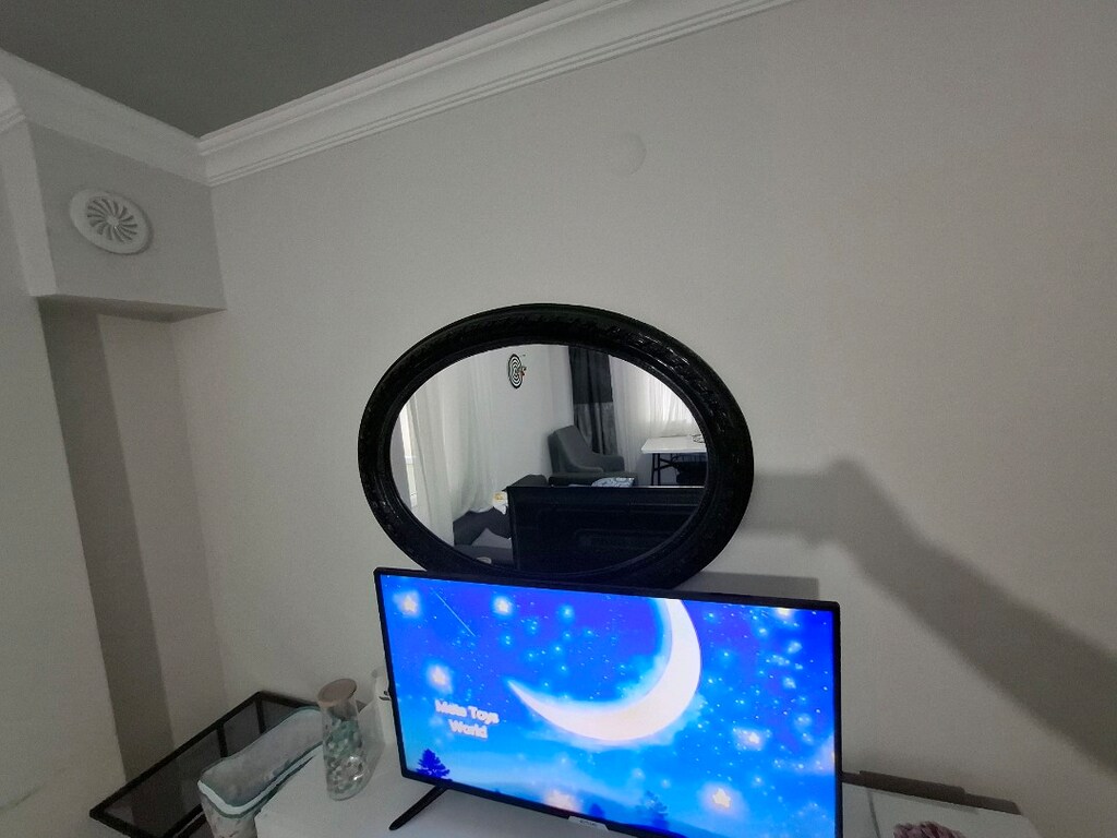 SALON AYNASI SİYAH - 2