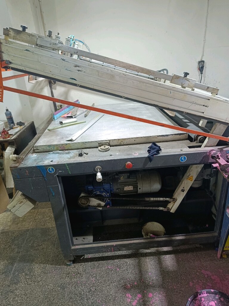 serigrafi makinası - 2