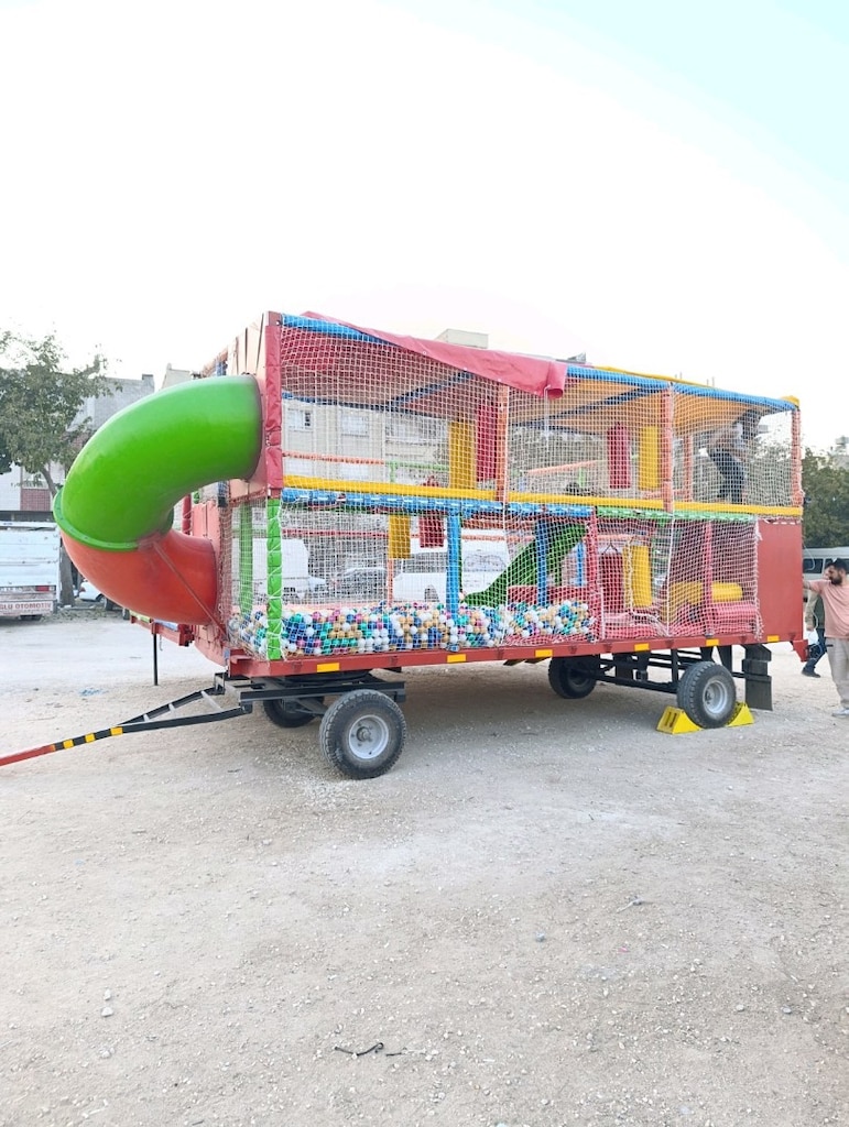 Satılık Mobil gezici çocuk oyun parkı - 2