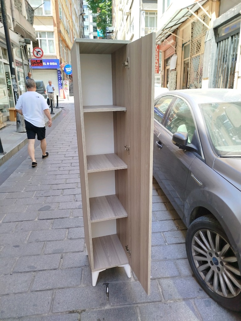 tek kapılı bol raflı dolap - 3