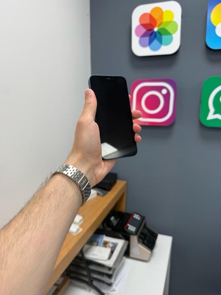 İphone 12 Mini 128 Gb Mavi Renk 14 Ay Açık - 6