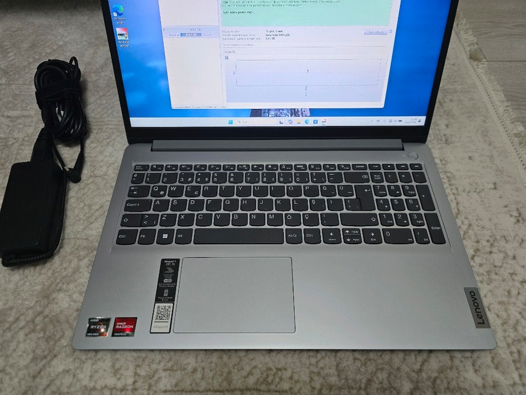 LENOVO R7 5700U 16 GB RAM GARANTİLİ FATURALİ LAPTOP - 8