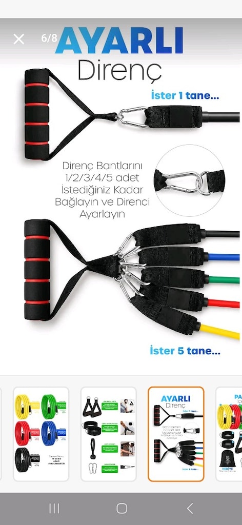 spor dambıl ve direnc bandı - 5