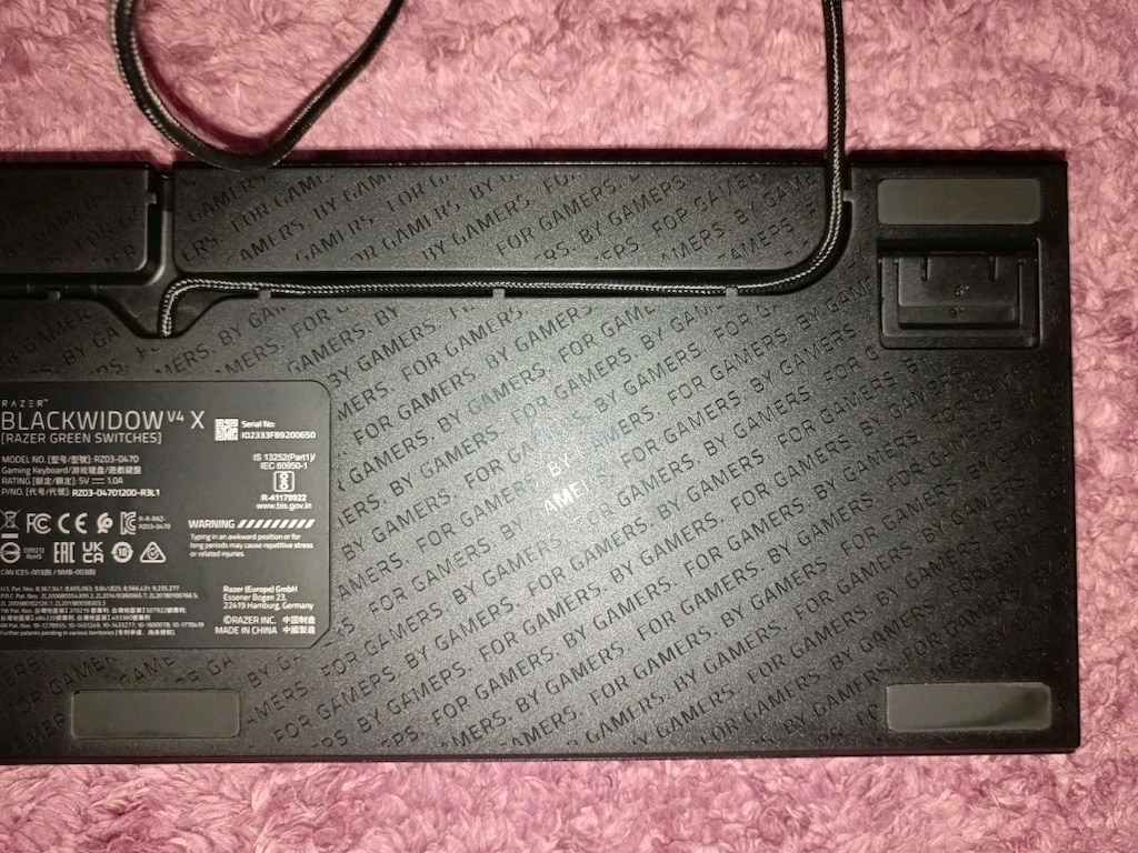 Razer BlackWidow V4X RGB - 6