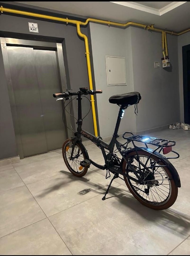 Carraro Flexi 121 Katlanır Bisiklet 20 Jant 21 Vites Alüminyum Kadro - 3